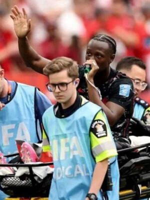 Imagem retirada da transmissão do jogo pela internet